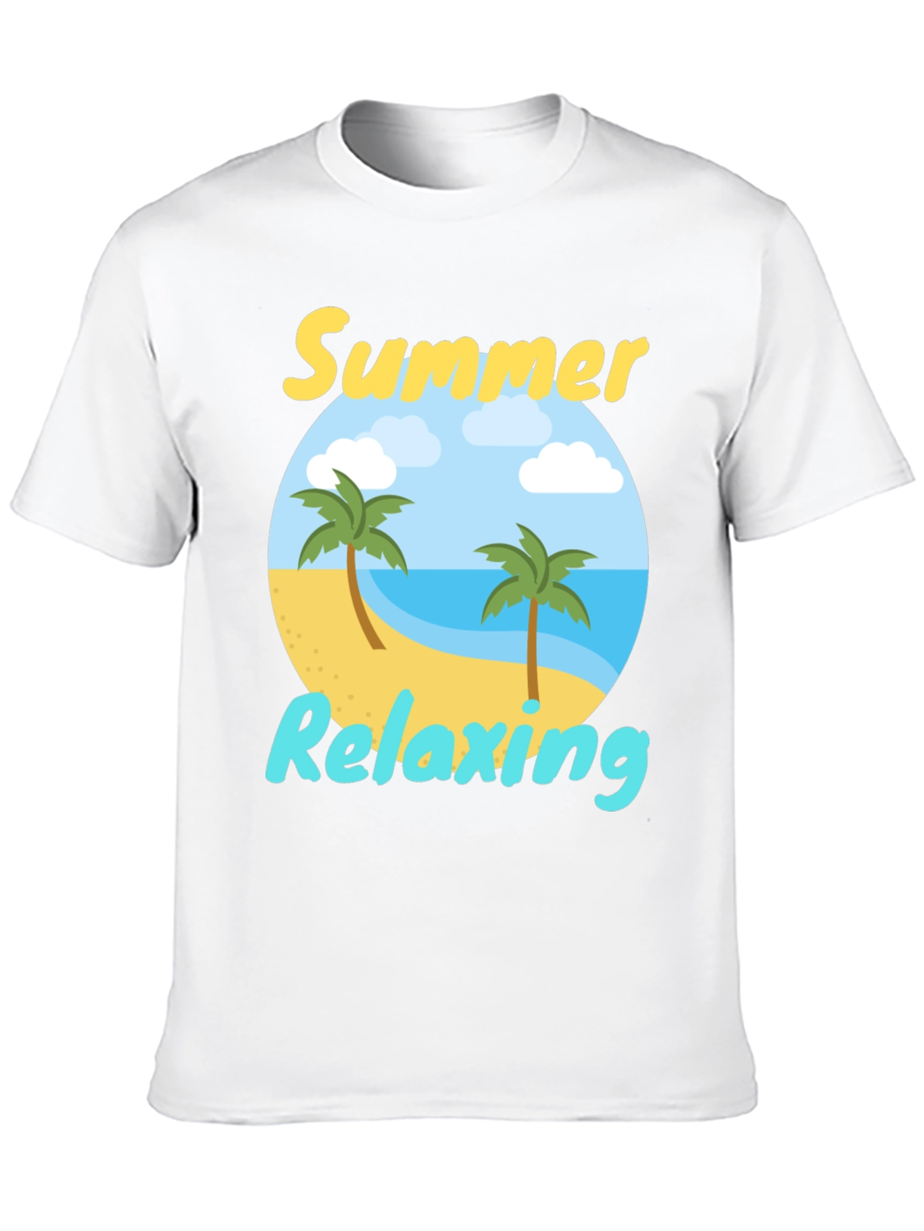 Summer Relaxing Graphic T-Shirt
