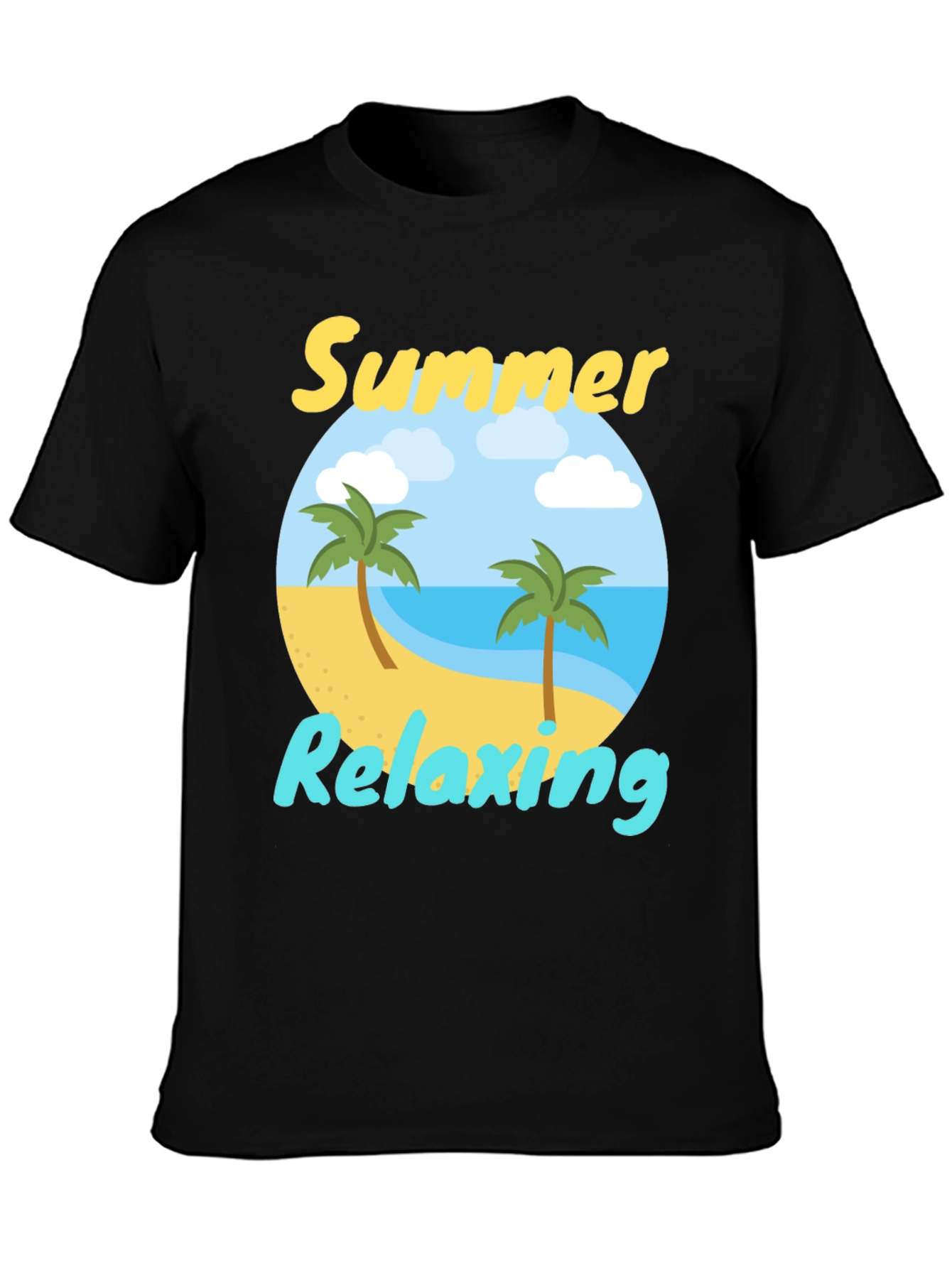 Summer Relaxing Graphic T-Shirt