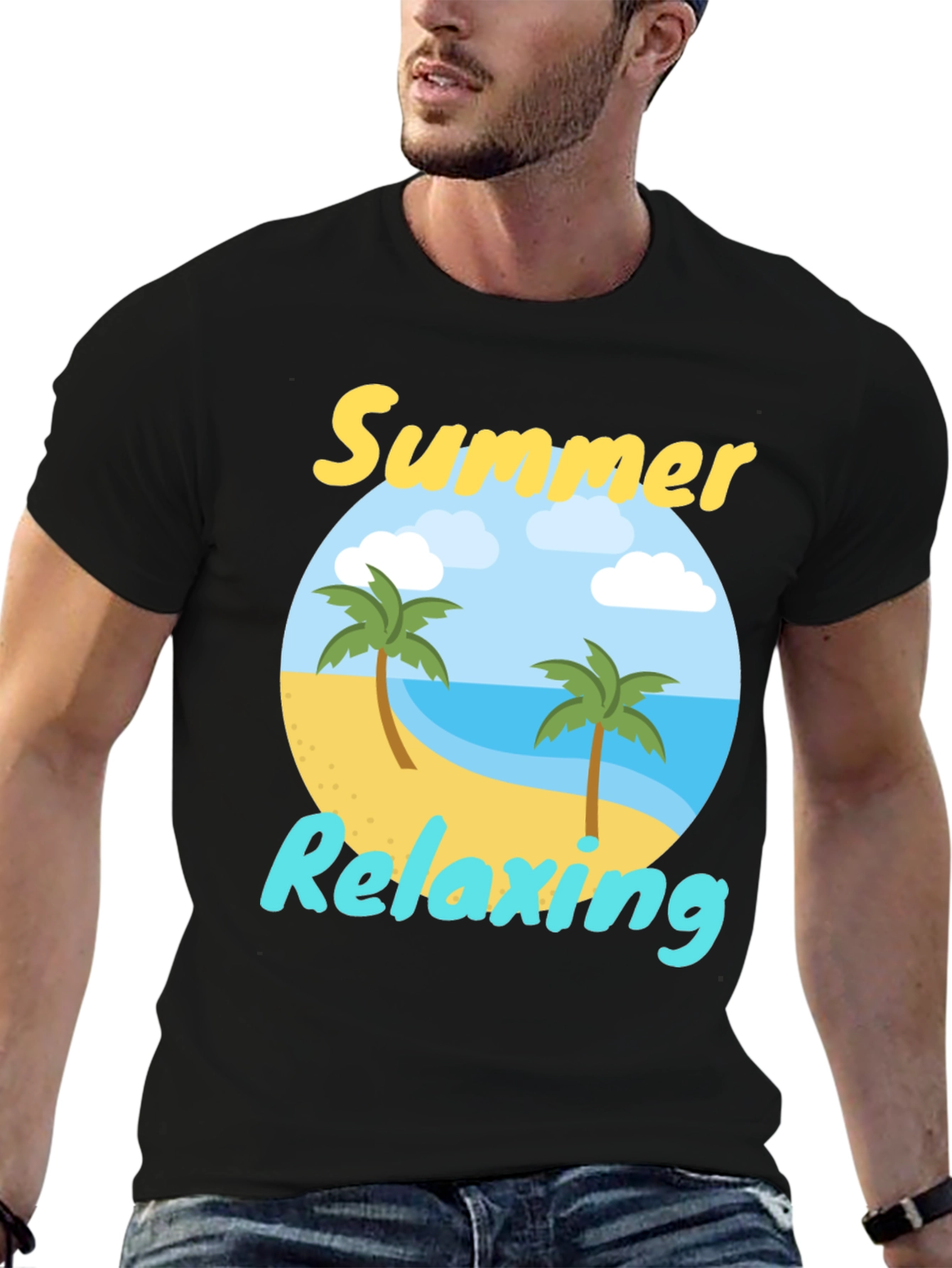 Summer Relaxing Graphic T-Shirt