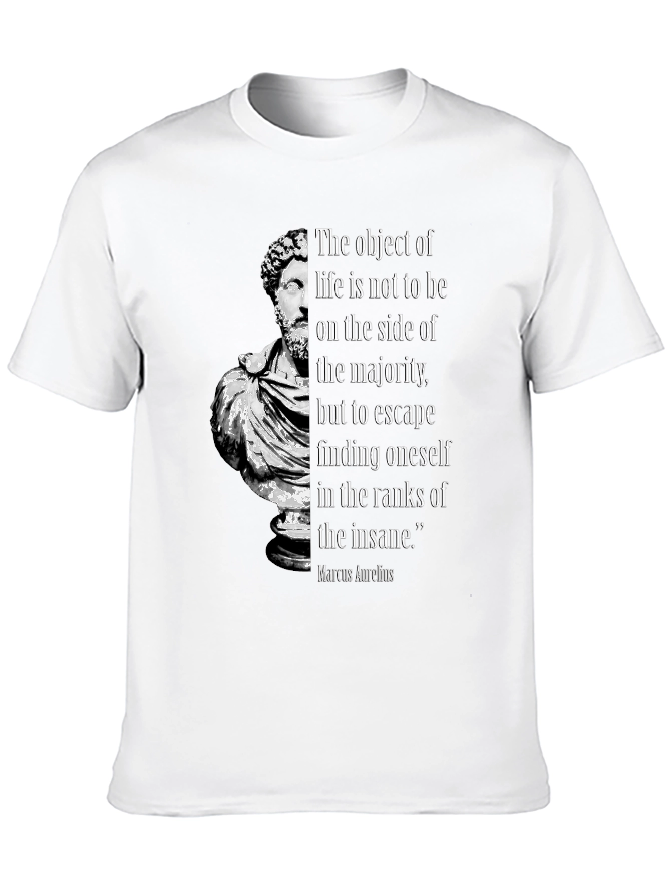 Marcus Aurelius Philosophy T-Shirt - Stoic Quote
