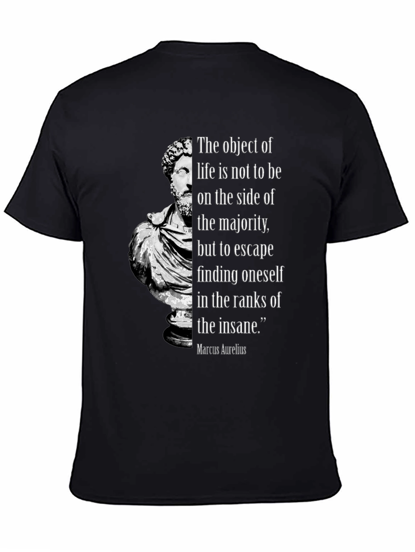 Marcus Aurelius Philosophy T-Shirt - Stoic Quote
