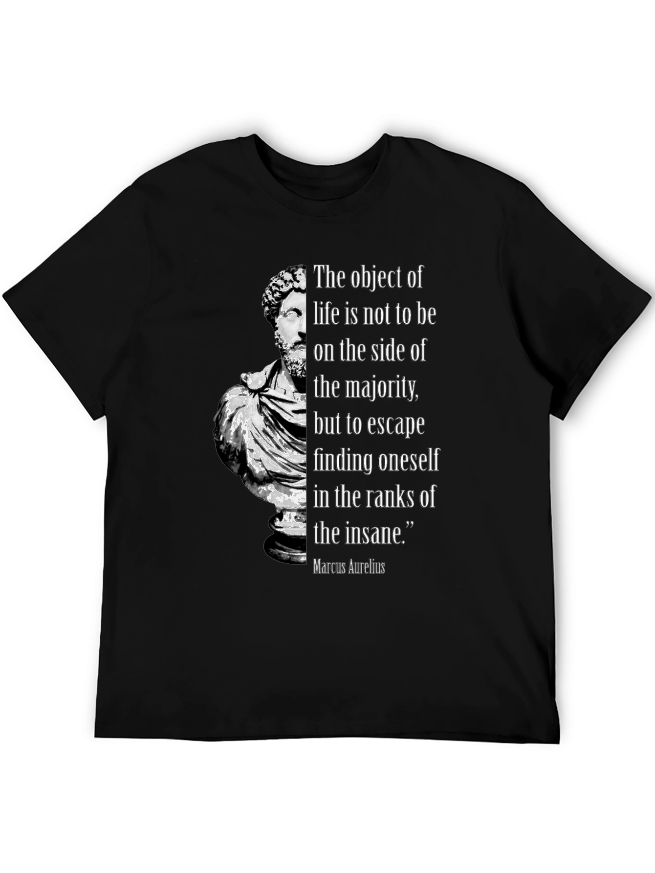 Marcus Aurelius Philosophy T-Shirt - Stoic Quote