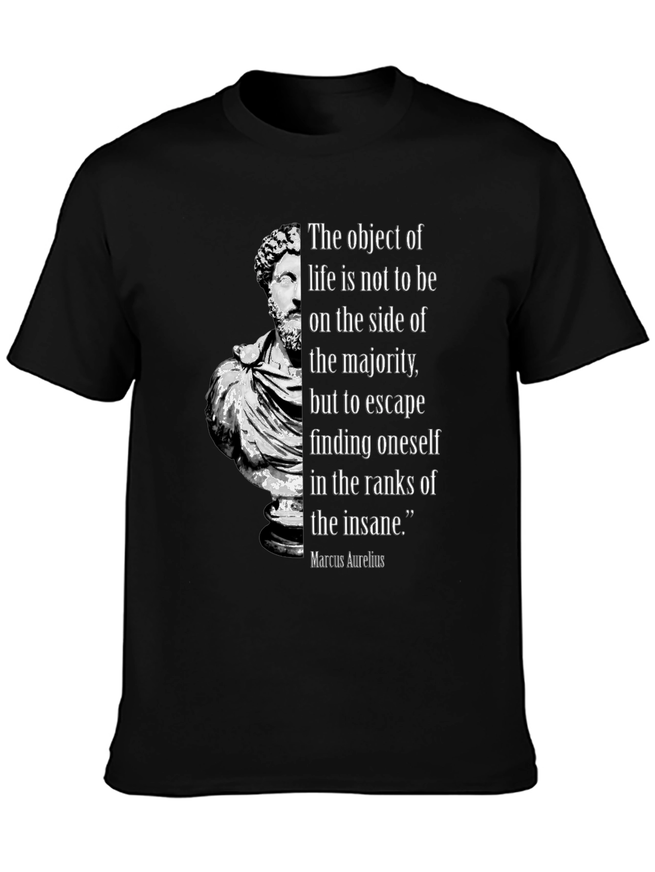 Marcus Aurelius Philosophy T-Shirt - Stoic Quote