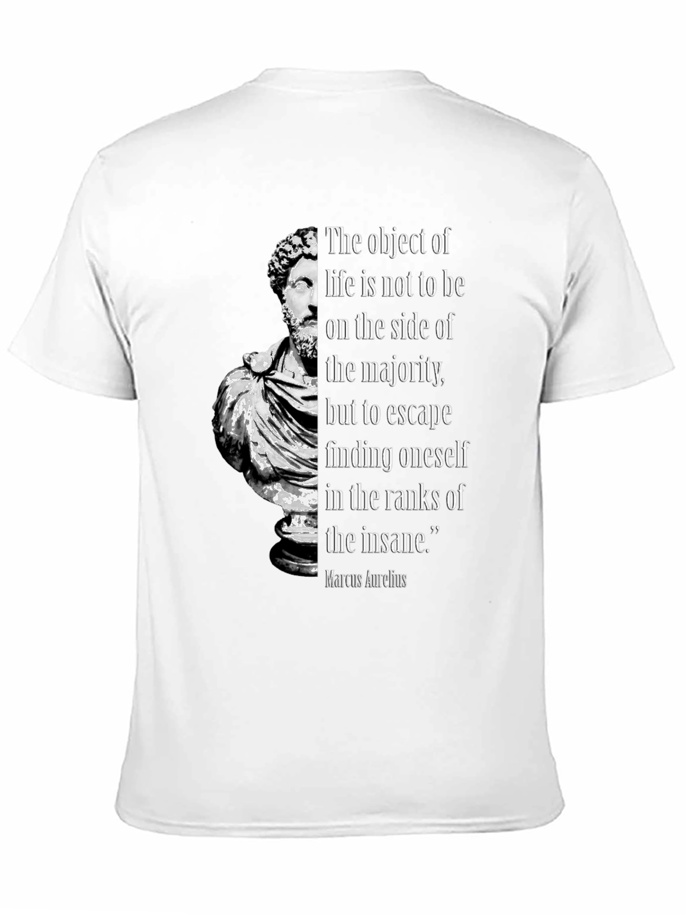 Marcus Aurelius Philosophy T-Shirt - Stoic Quote