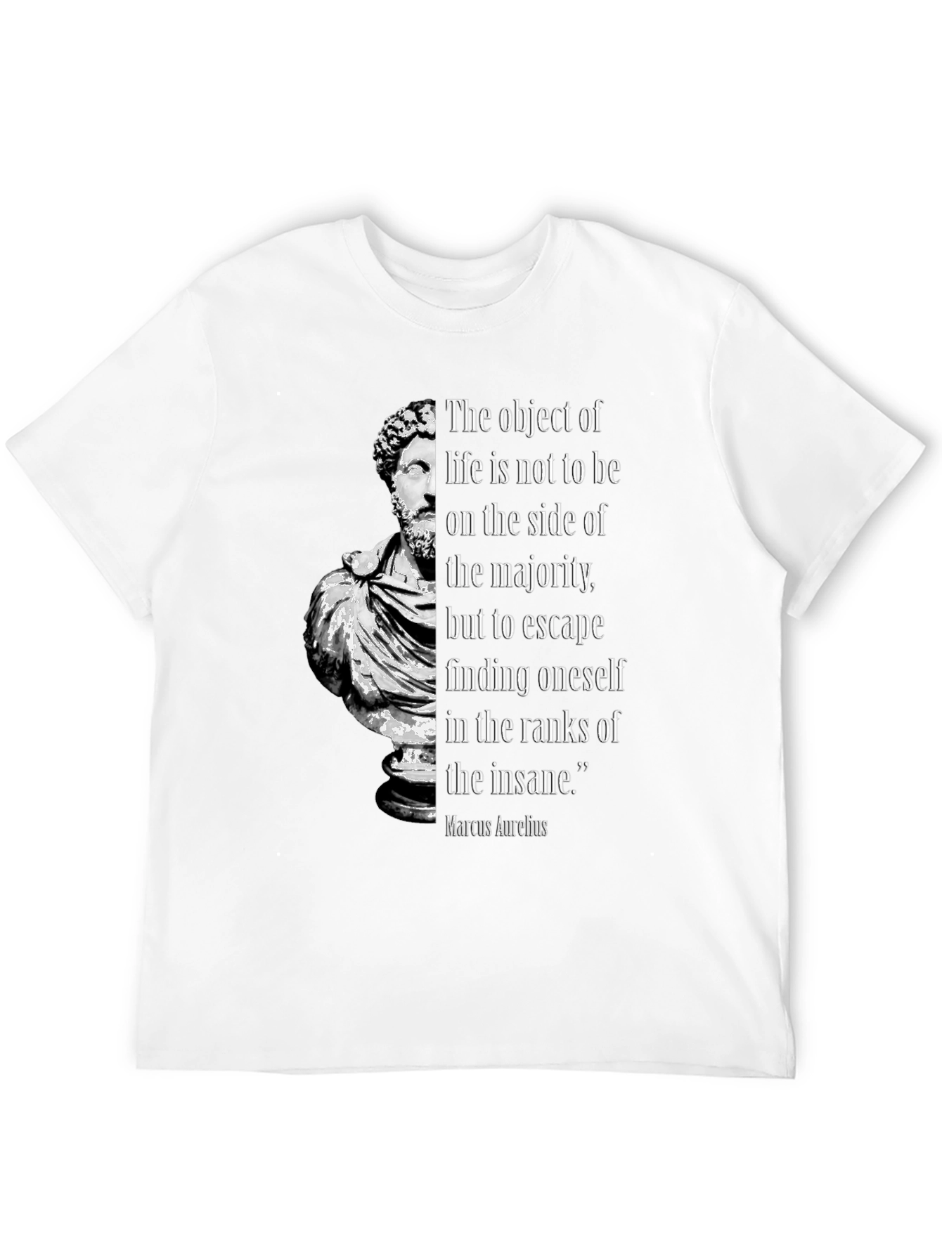 Marcus Aurelius Philosophy T-Shirt - Stoic Quote