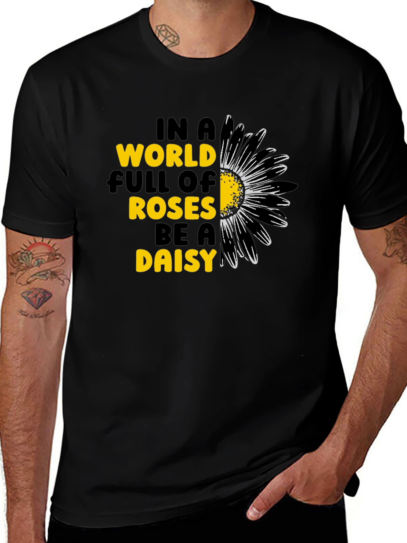 Be A Daisy Graphic Tee