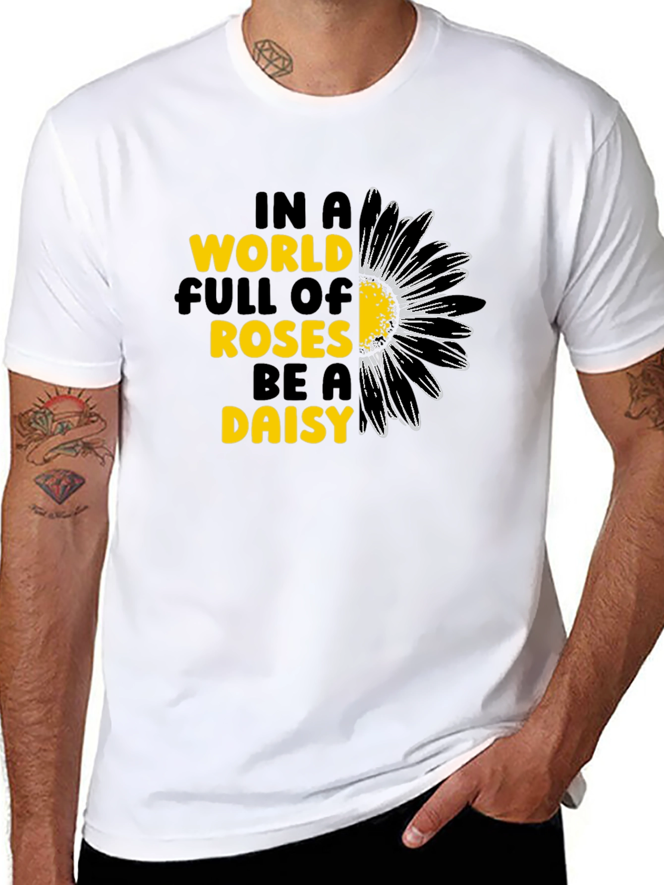 Be A Daisy Graphic Tee