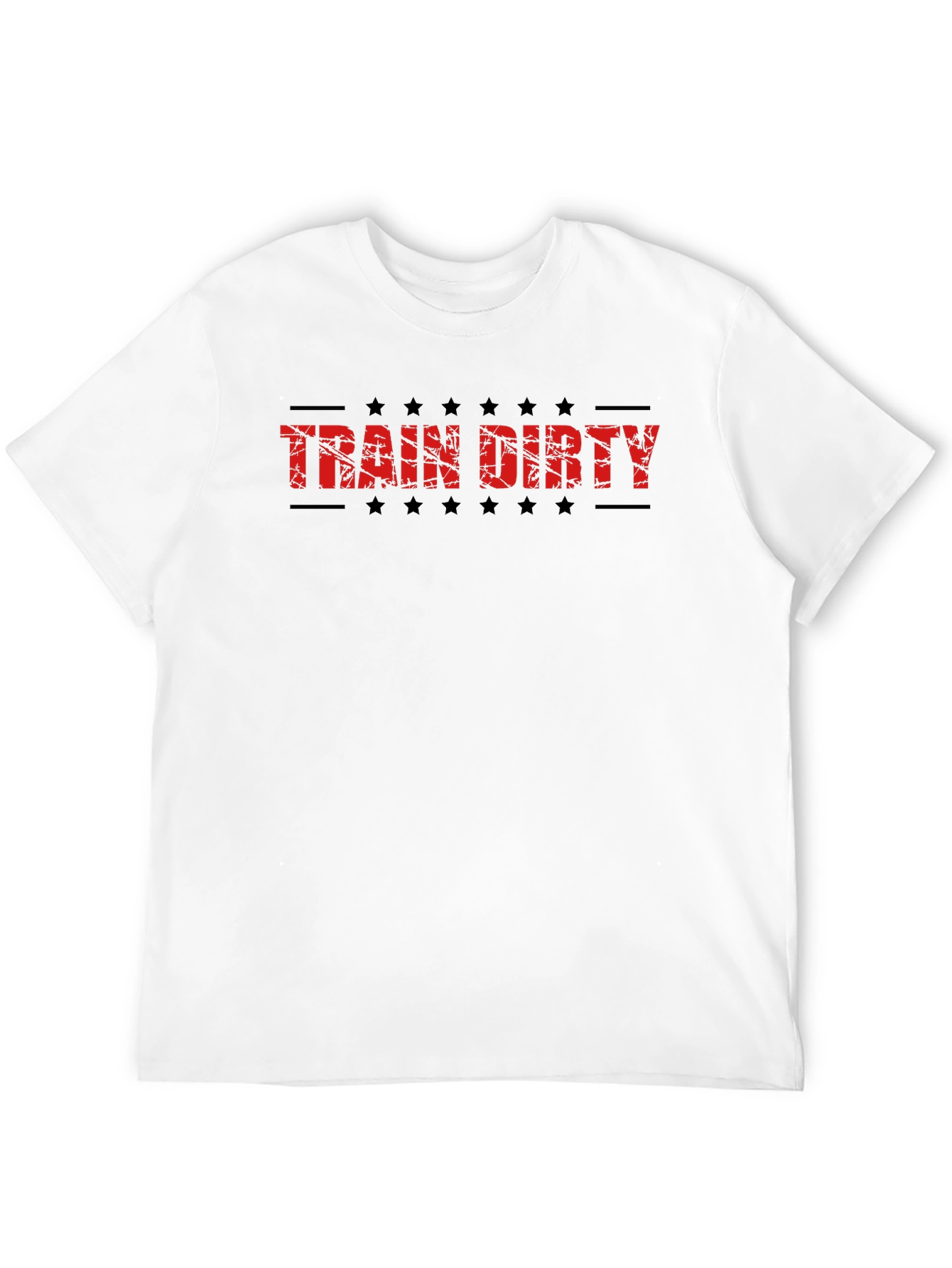 Train Dirty Black Graphic Tee