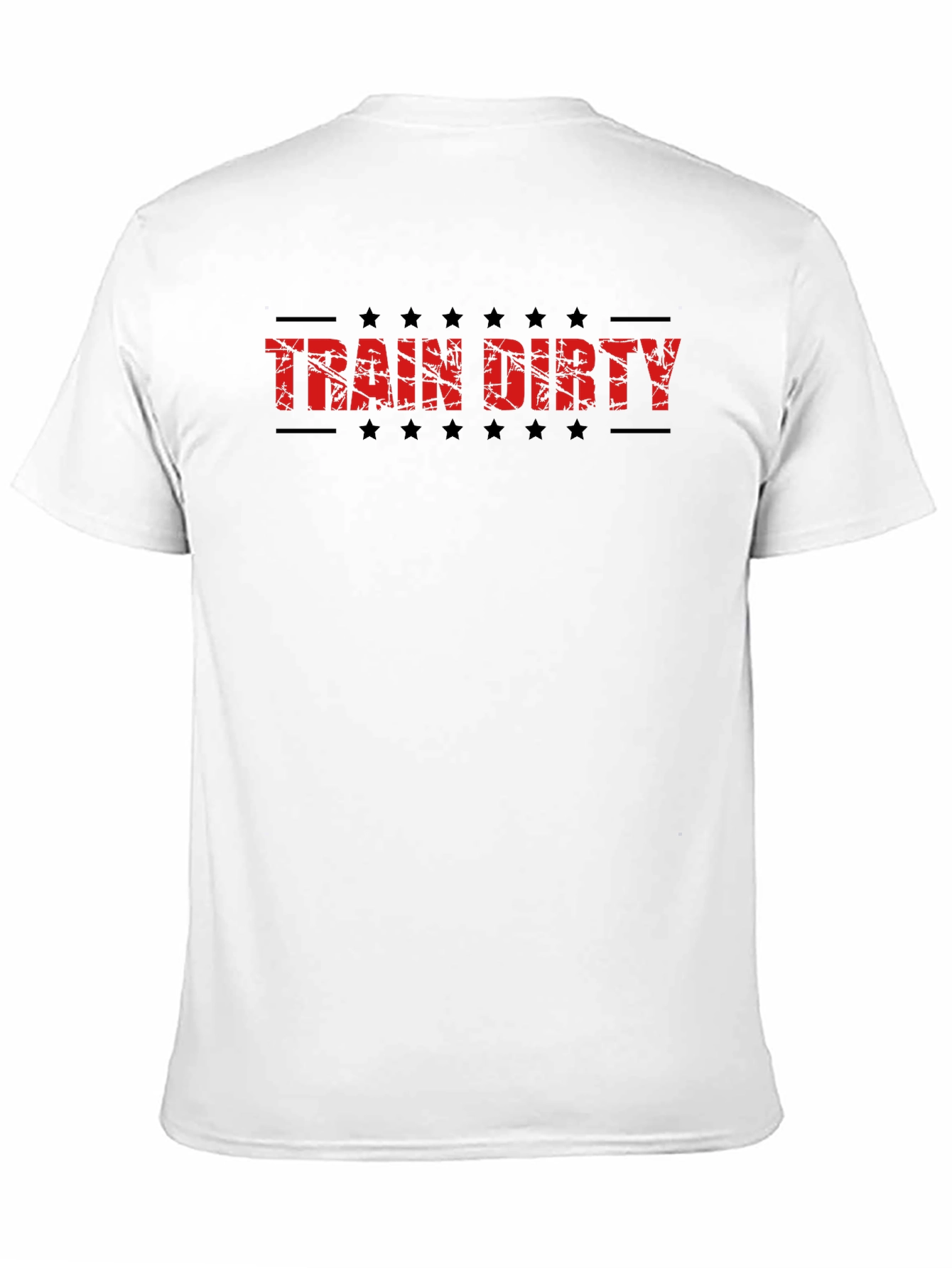 Train Dirty Black Graphic Tee
