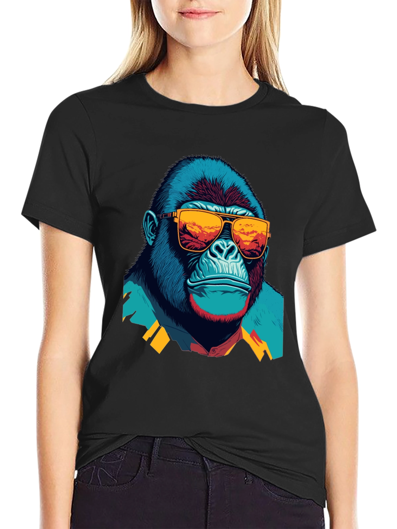 Cool Gorilla Graphic T-Shirt