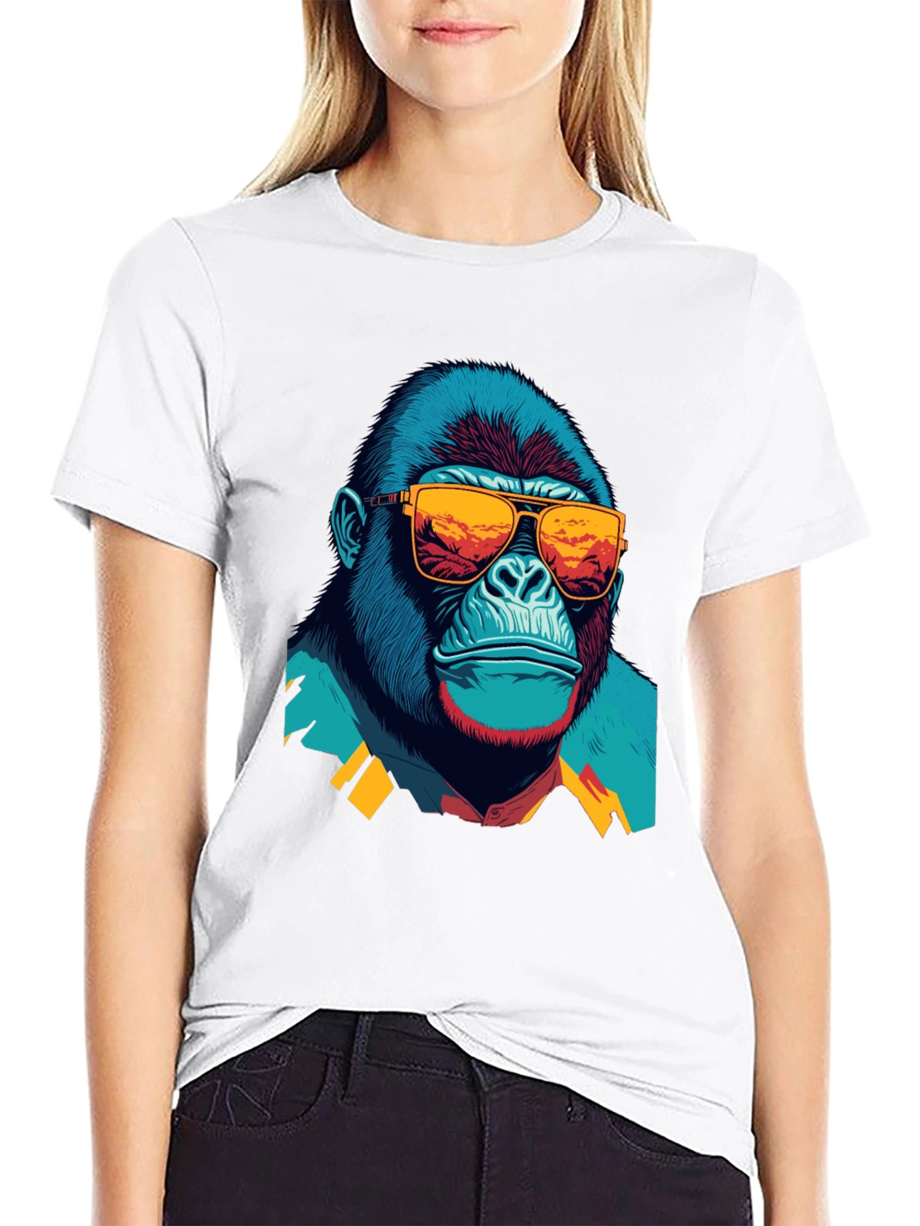 Cool Gorilla Graphic T-Shirt