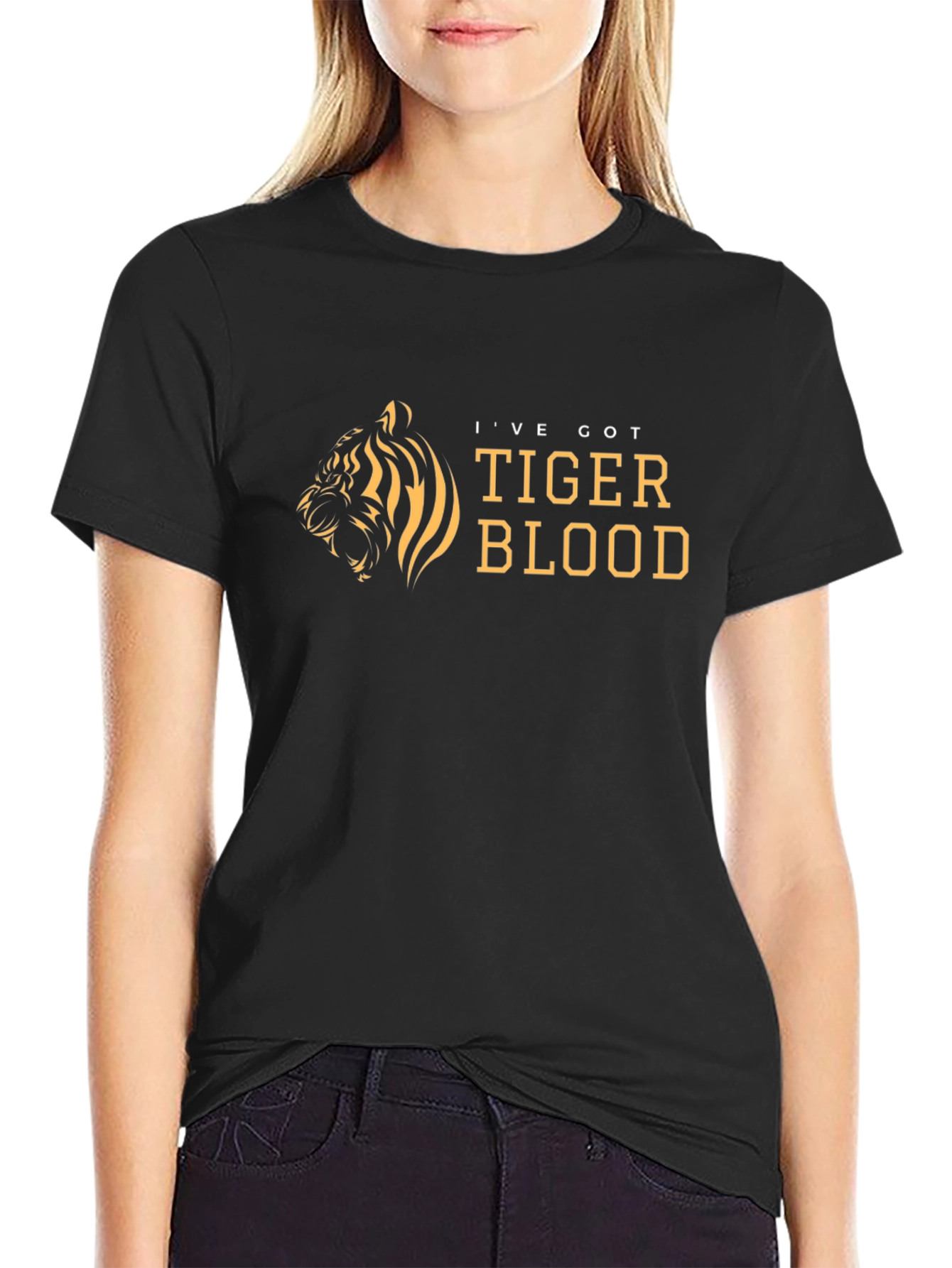 Tiger Blood Graphic Tee - Bold Statement Shirt