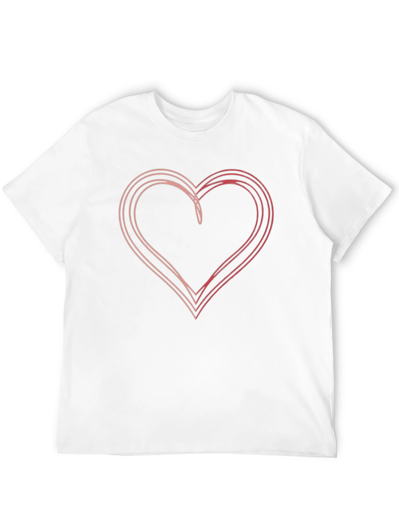 Heart Graphic Black T-Shirt - Modern Love