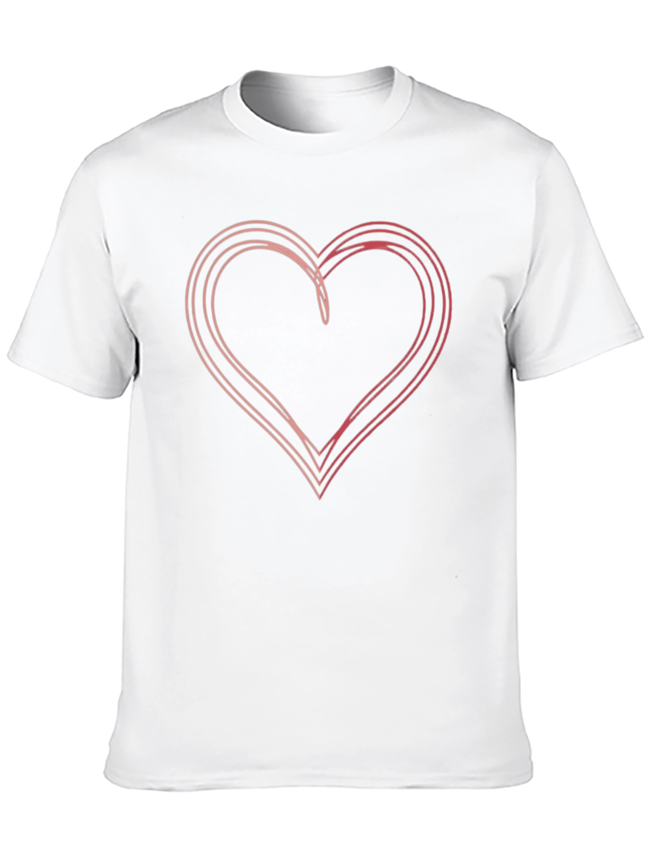 Heart Graphic Black T-Shirt - Modern Love