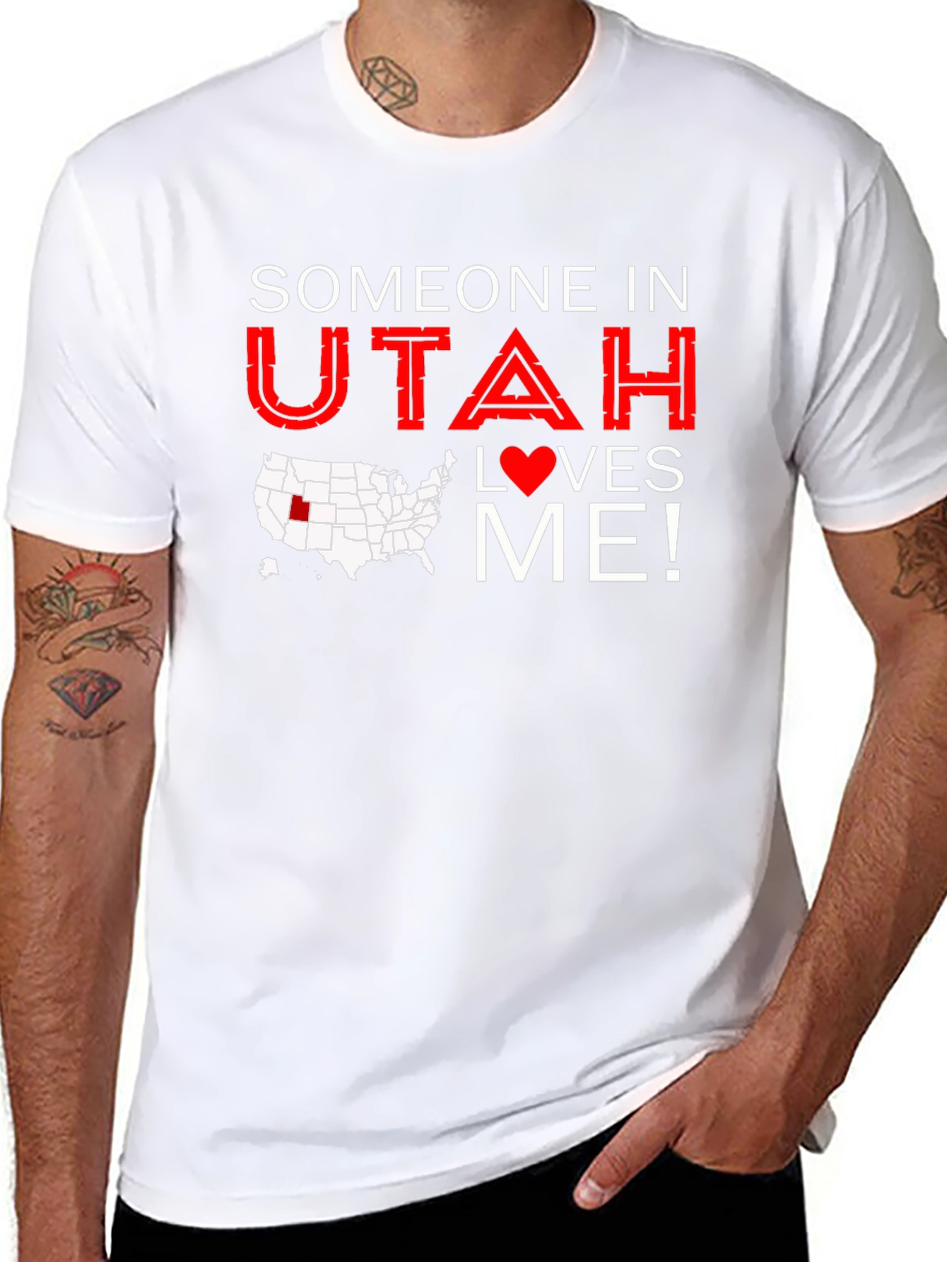 Someone in Utah Loves Me T-Shirt