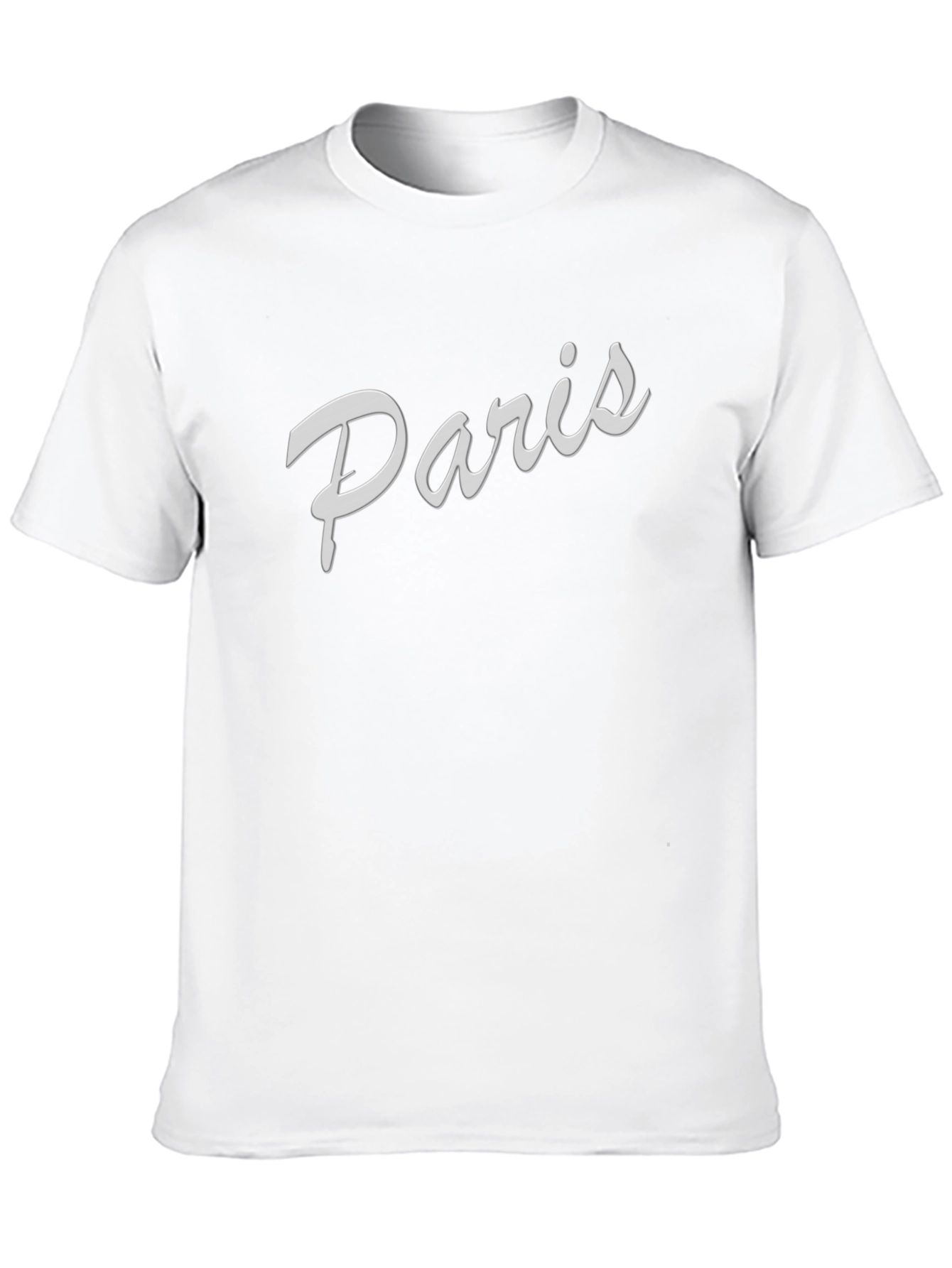 Paris Graphic Tee - Stylish Black T-Shirt