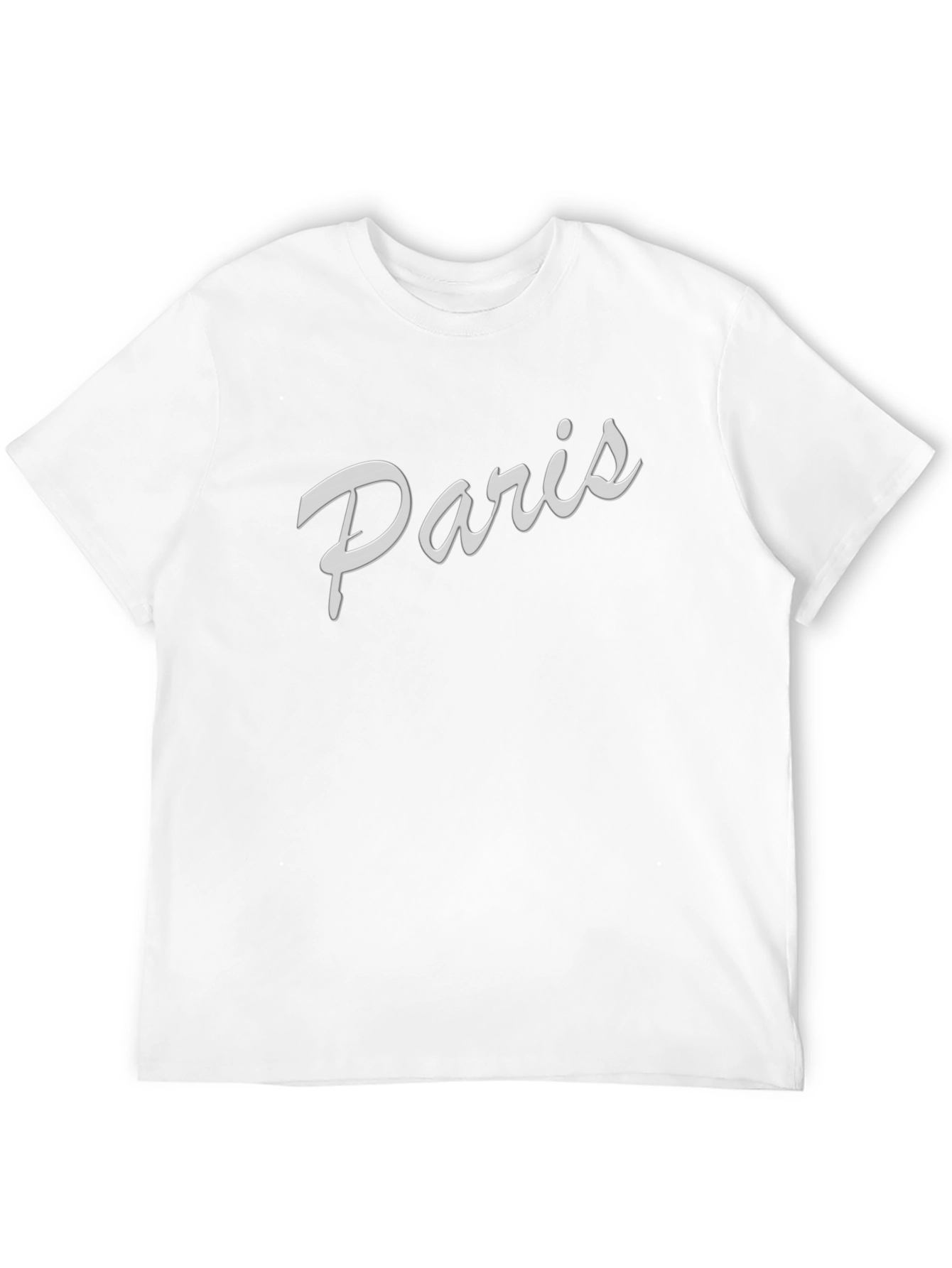 Paris Graphic Tee - Stylish Black T-Shirt