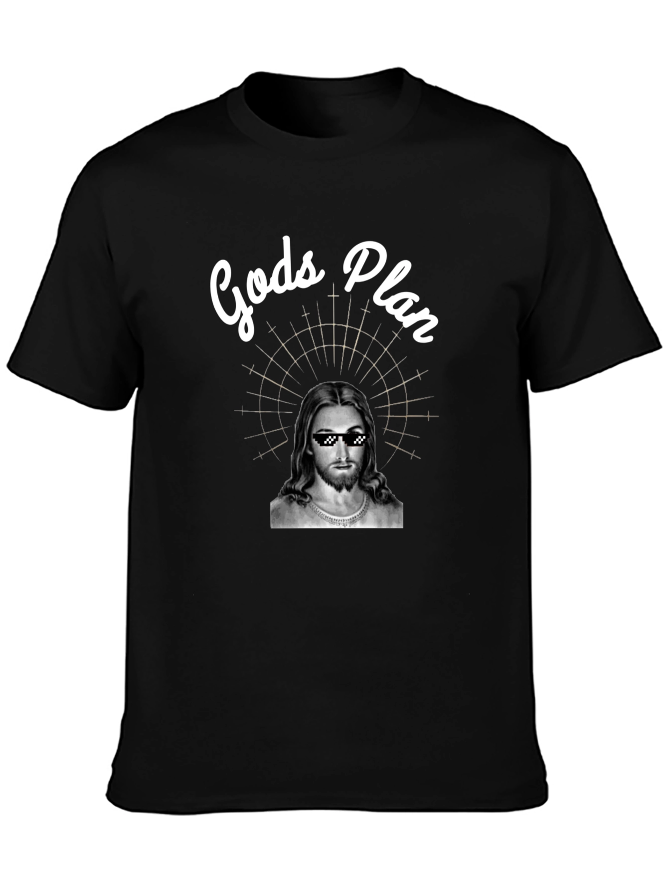 Gods Plan T-Shirt - Cool Jesus Design