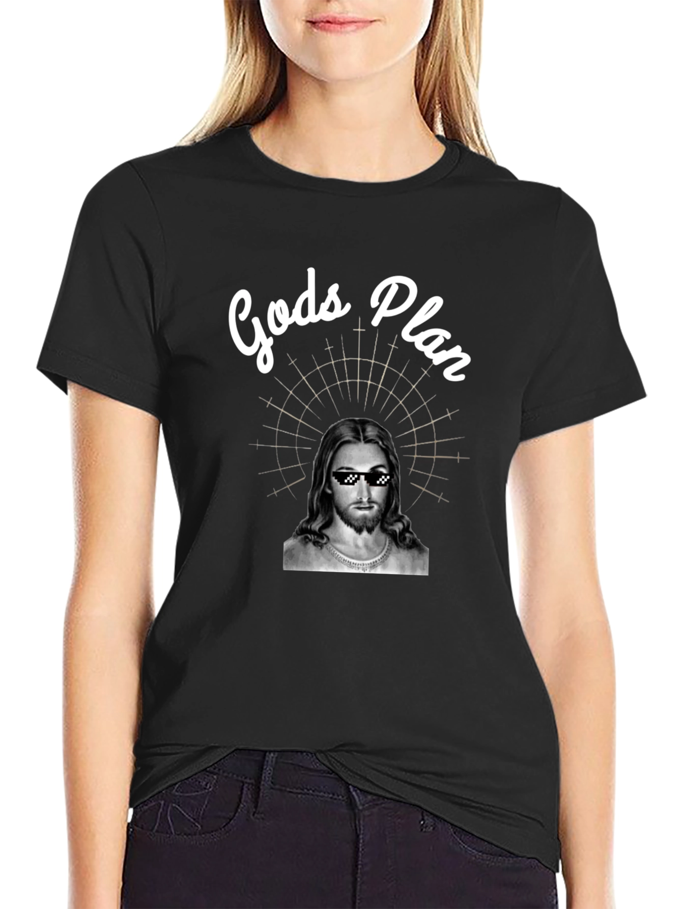 Gods Plan T-Shirt - Cool Jesus Design