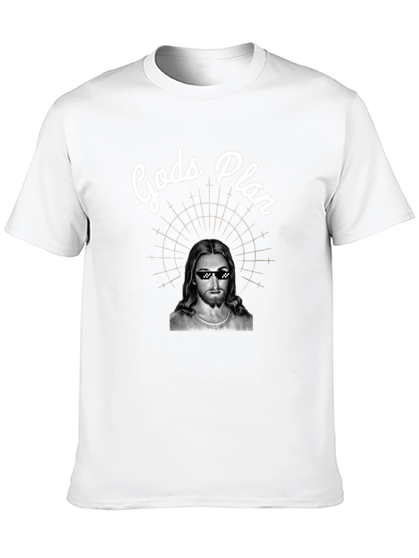 Gods Plan T-Shirt - Cool Jesus Design