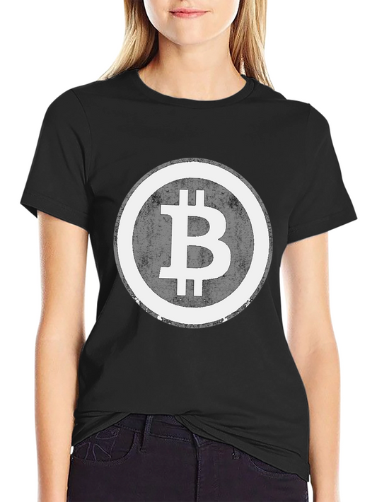 Bitcoin Logo Graphic Tee - Crypto T-Shirt