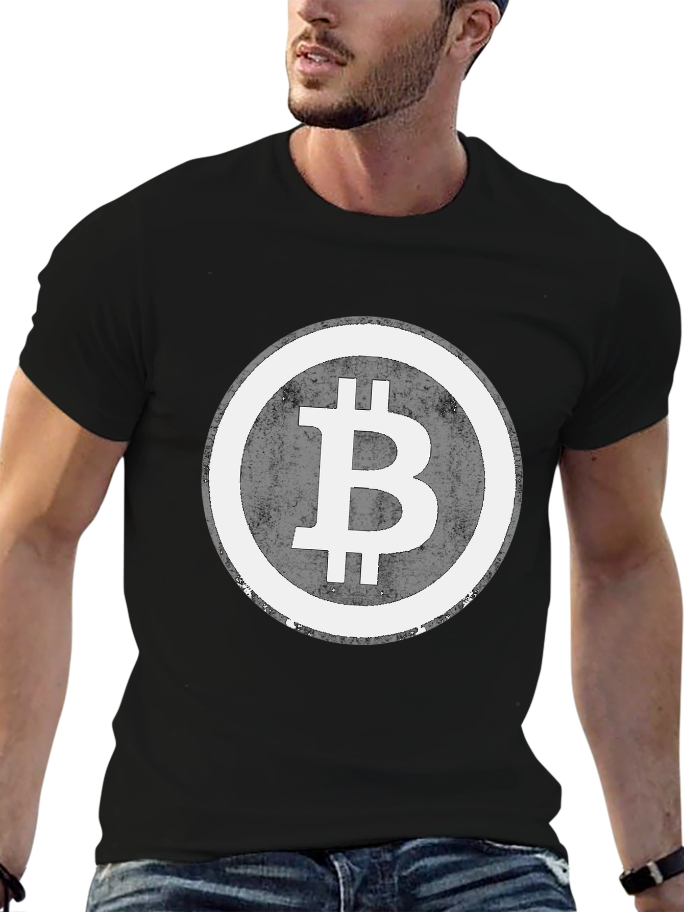 Bitcoin Logo Graphic Tee - Crypto T-Shirt