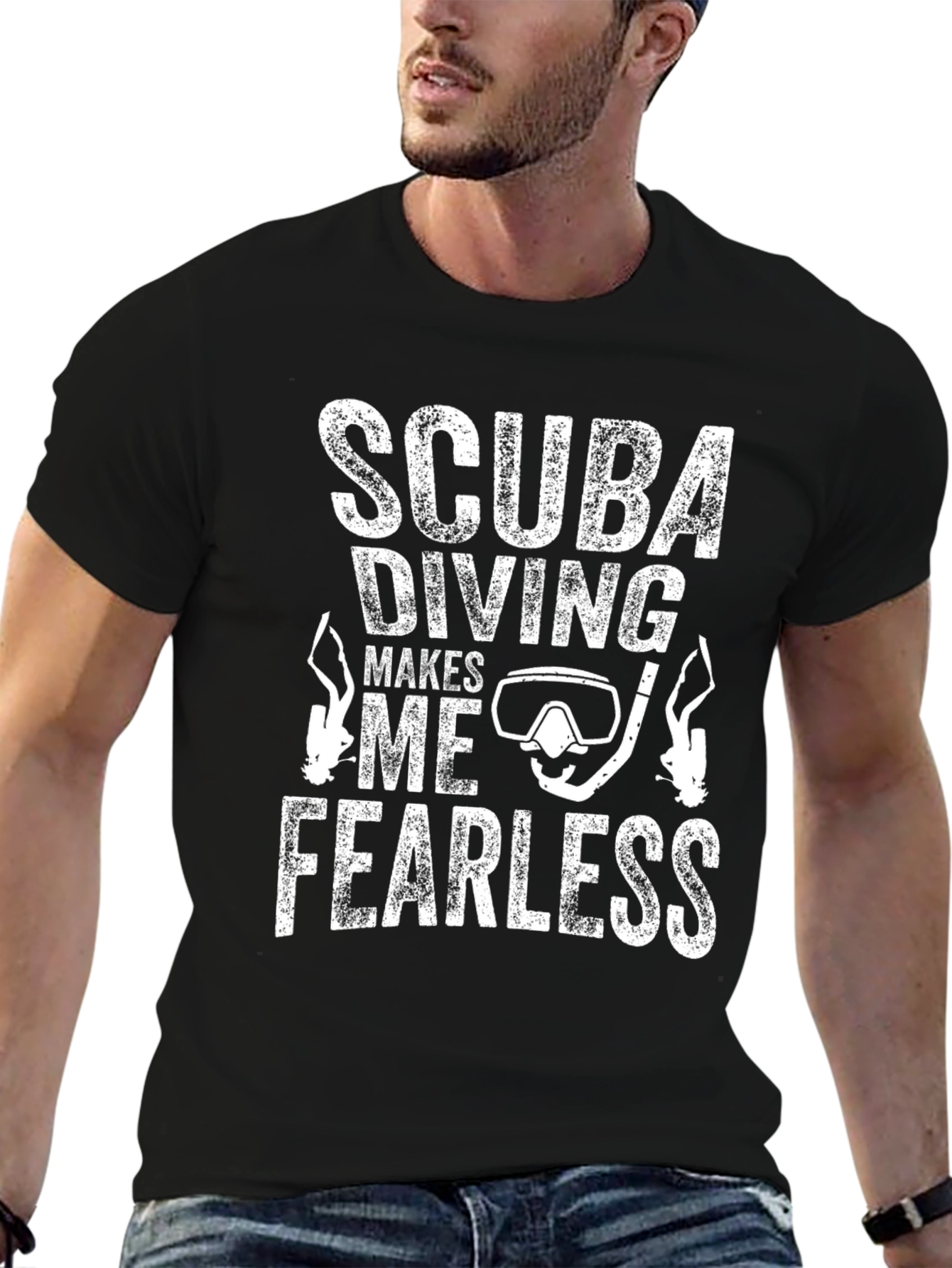Scuba Diving Fearless T-Shirt