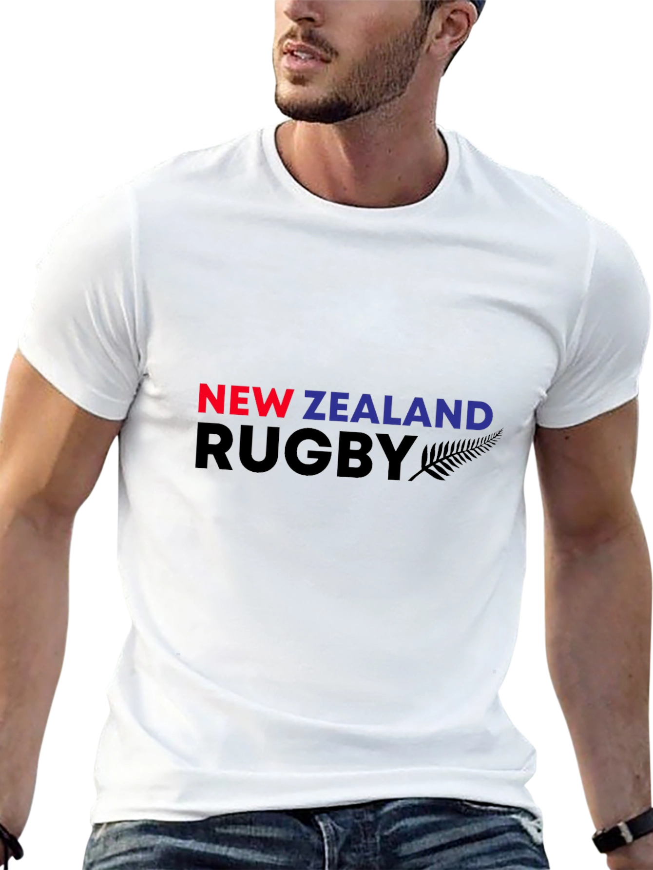 New Zealand Rugby Black T-Shirt