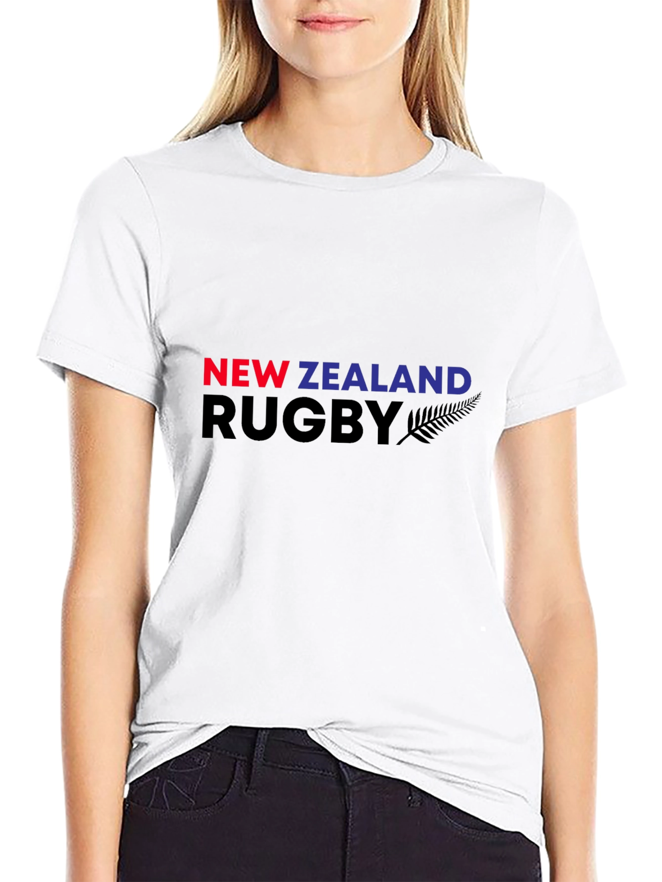 New Zealand Rugby Black T-Shirt