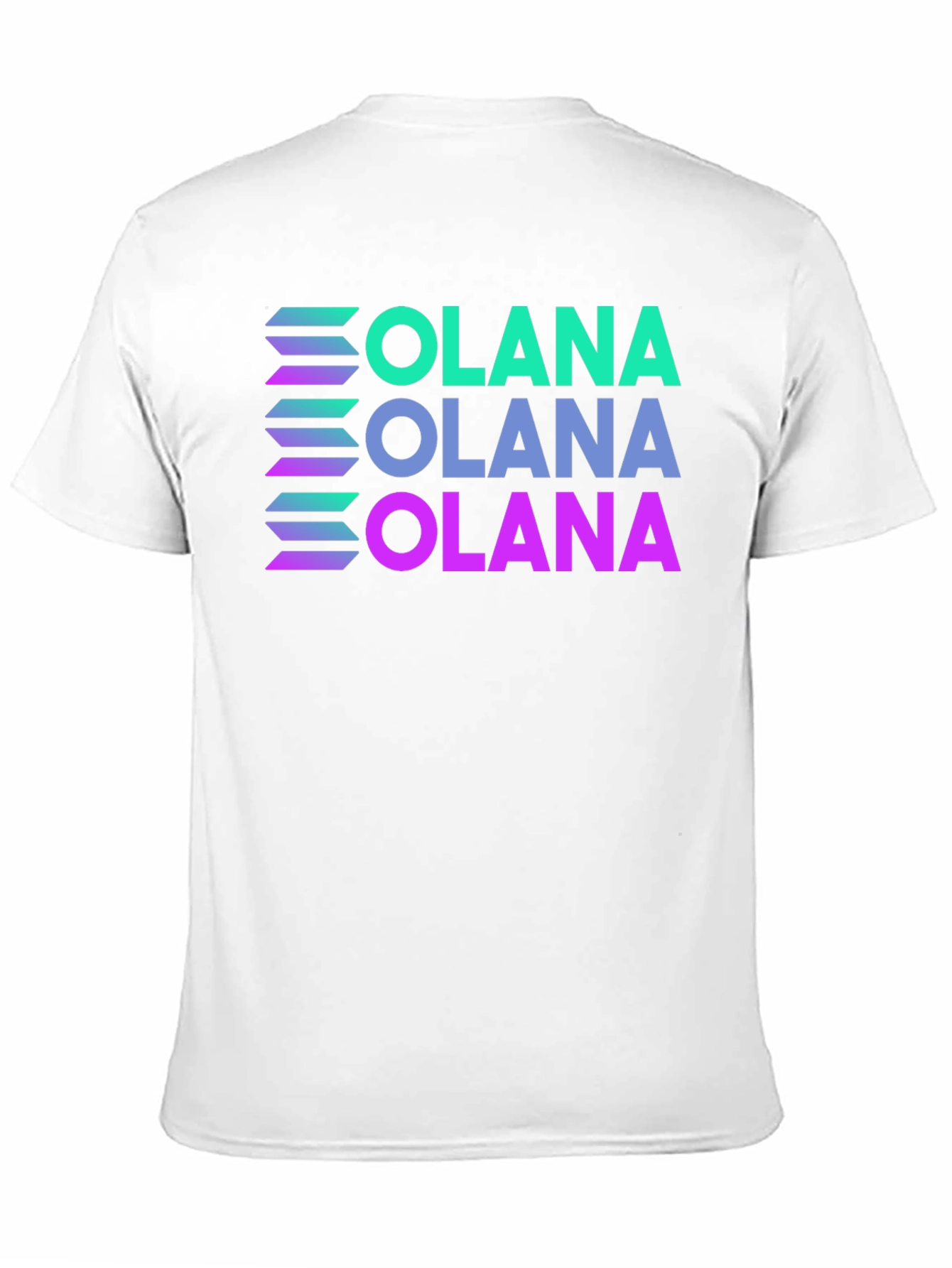 Solana T-Shirt Crypto Black Tee