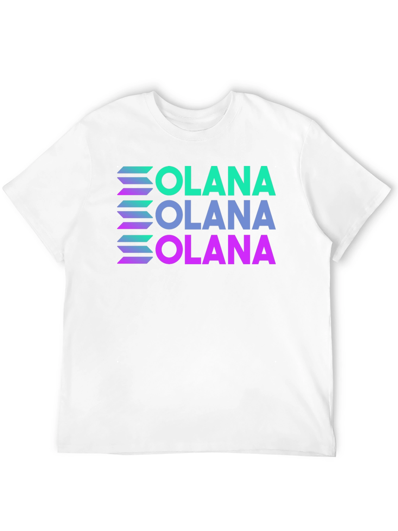 Solana T-Shirt Crypto Black Tee