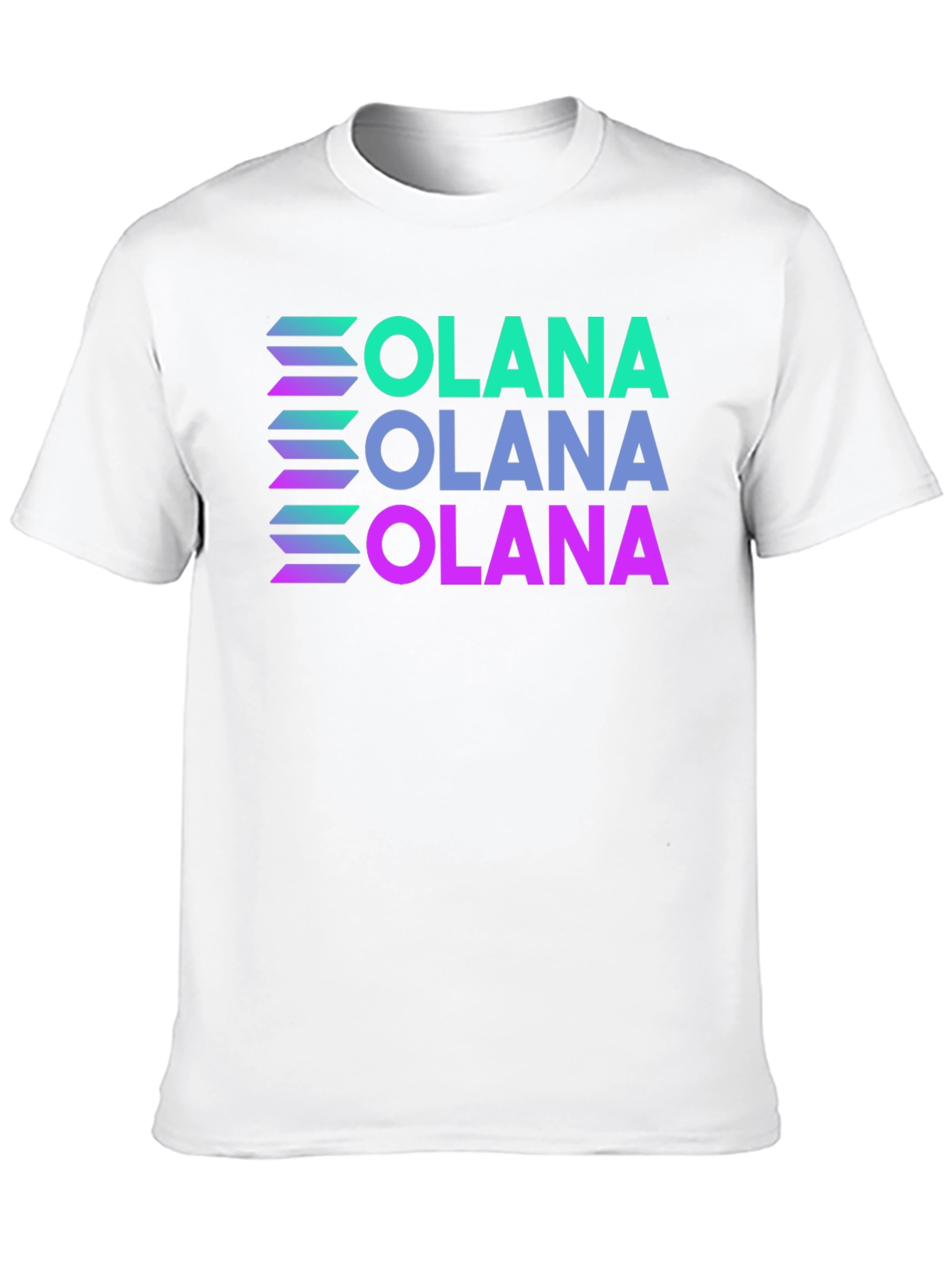 Solana T-Shirt Crypto Black Tee