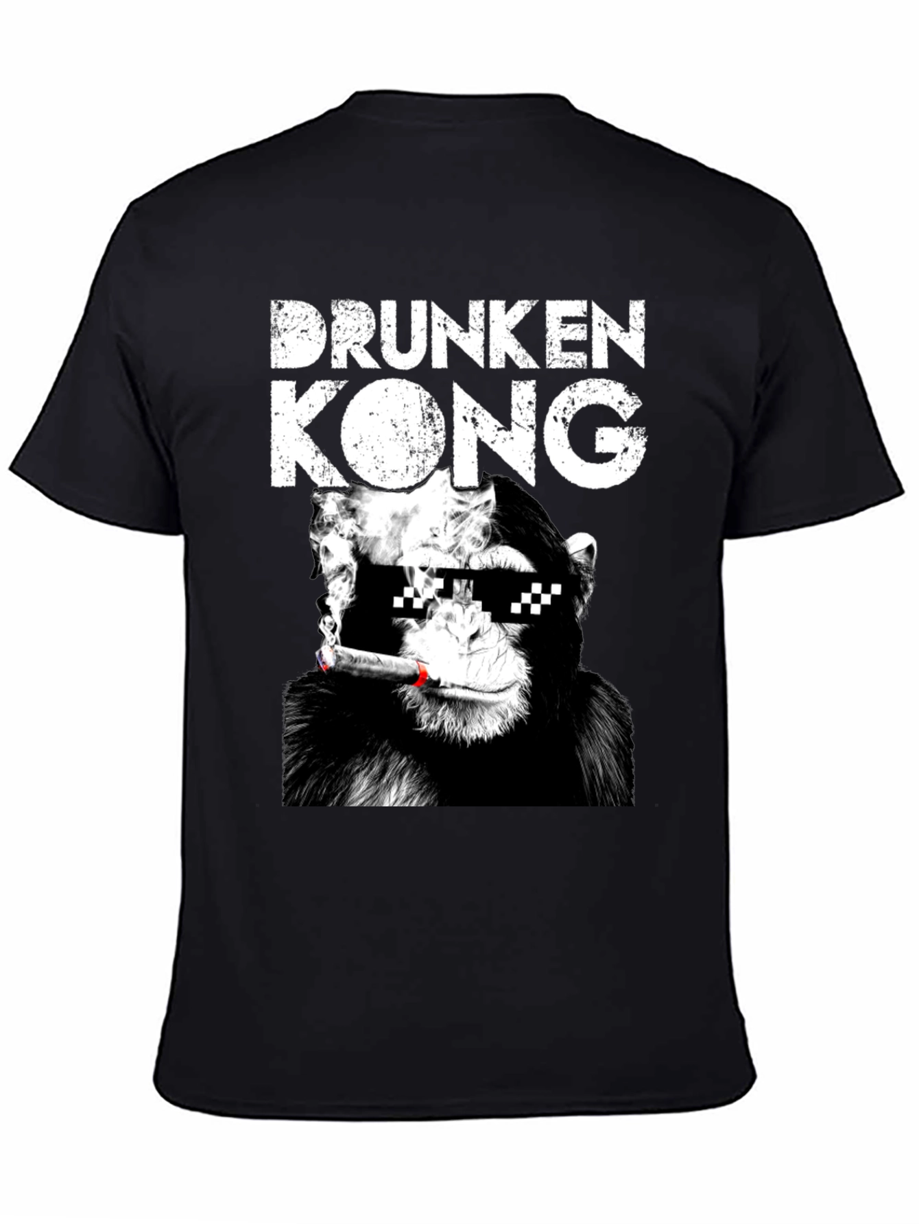 Drunken Kong Graphic Tee - Funny Monkey T-Shirt