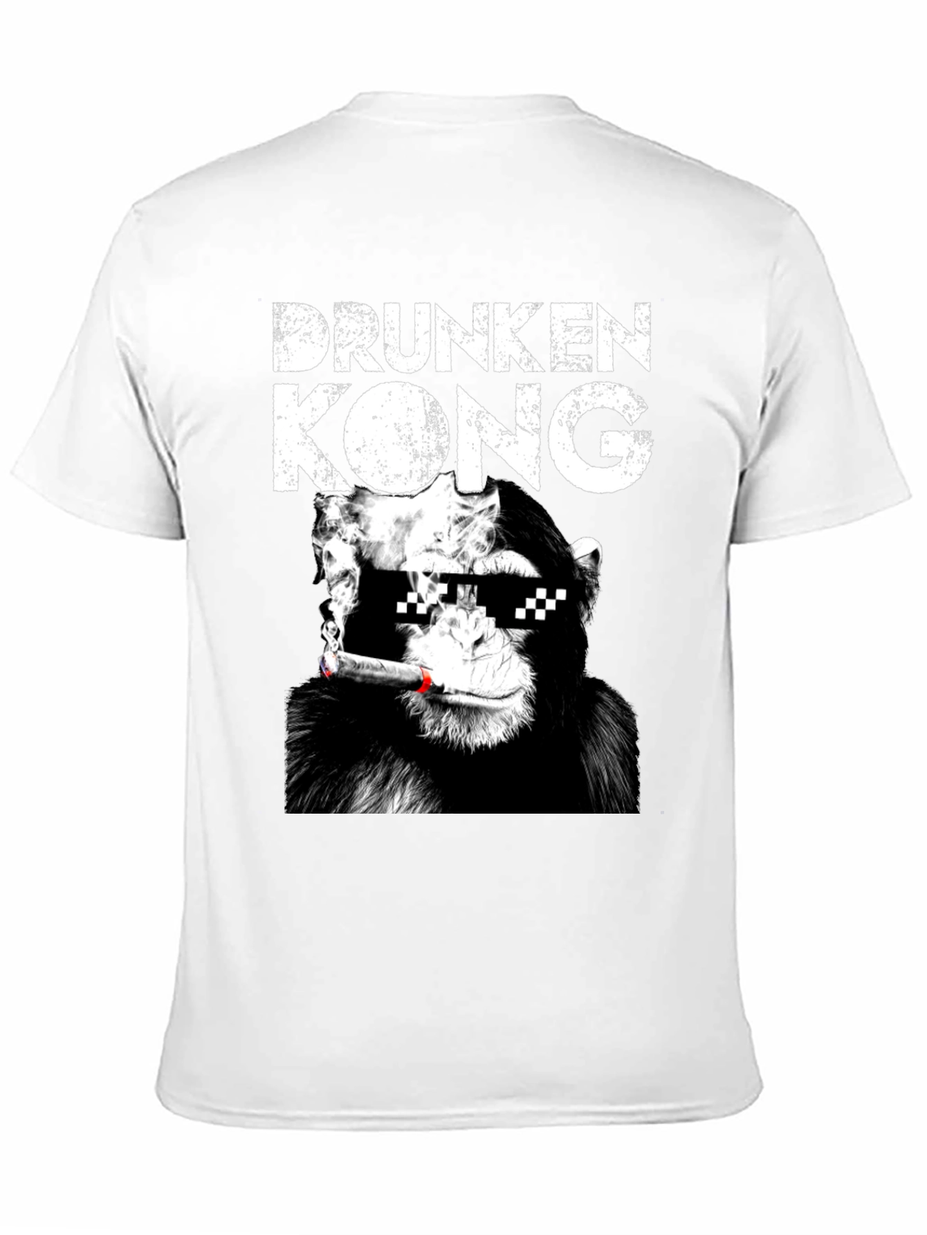 Drunken Kong Graphic Tee - Funny Monkey T-Shirt