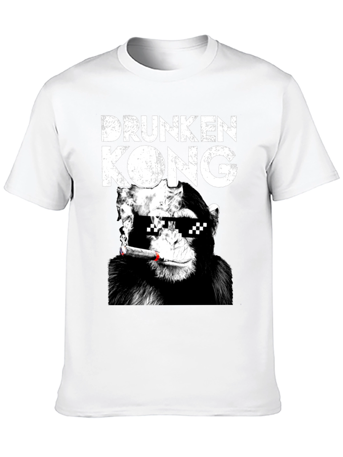 Drunken Kong Graphic Tee - Funny Monkey T-Shirt