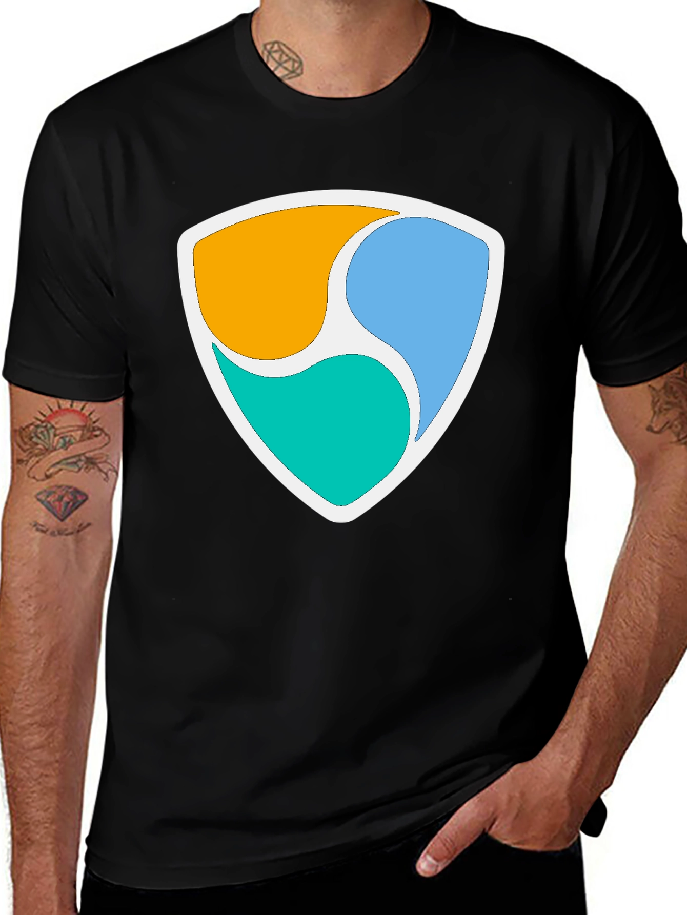 NEM Crypto T-Shirt Black