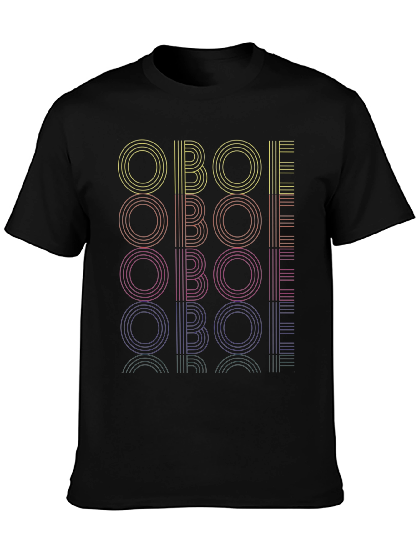 Retro OBOE Music Lover T-Shirt