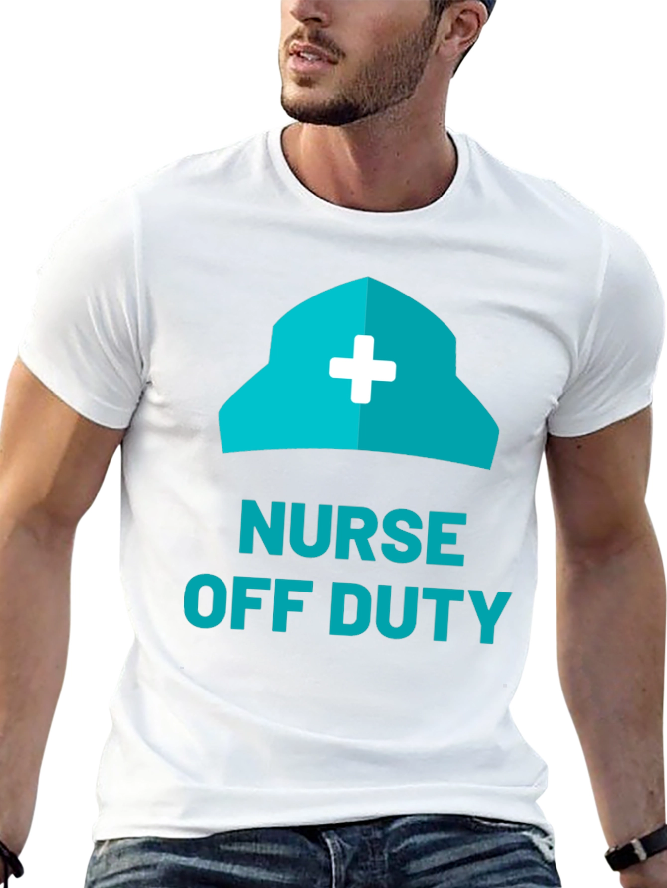 Nurse Off Duty Graphic Tee - Relax in Style!