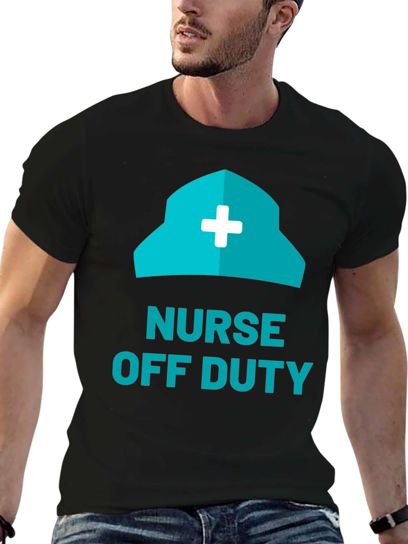 Nurse Off Duty Graphic Tee - Relax in Style!