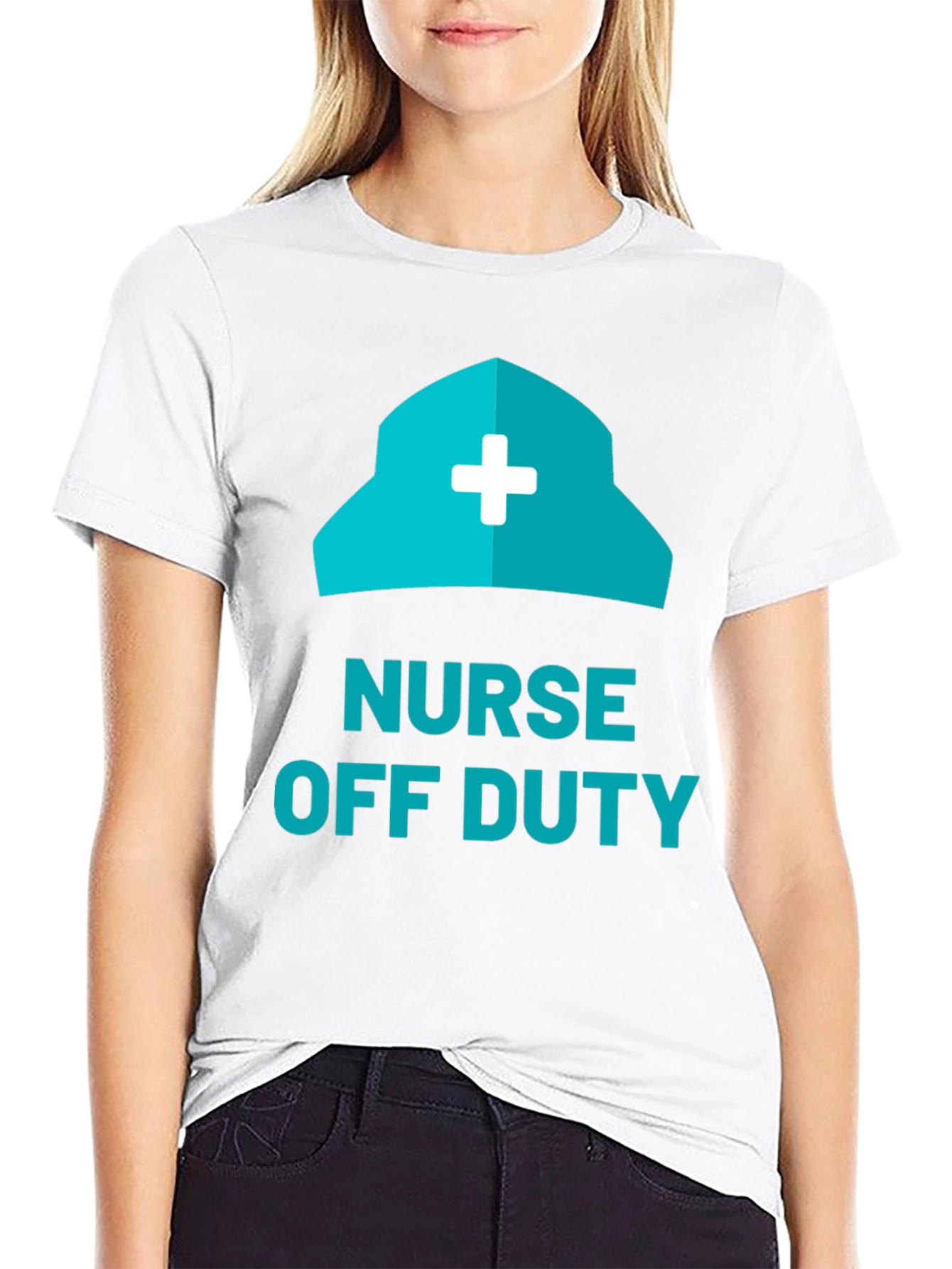Nurse Off Duty Graphic Tee - Relax in Style!