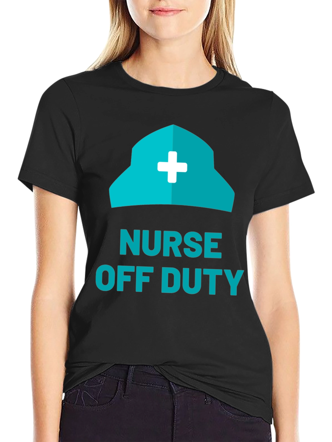 Nurse Off Duty Graphic Tee - Relax in Style!