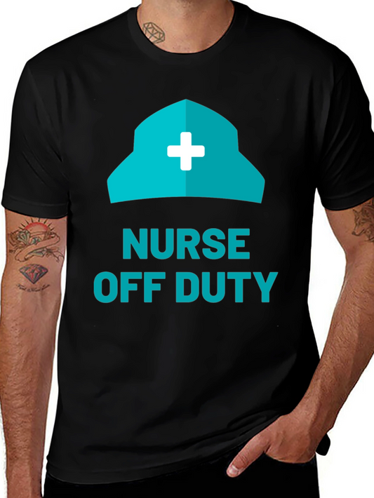 Nurse Off Duty Graphic Tee - Relax in Style!