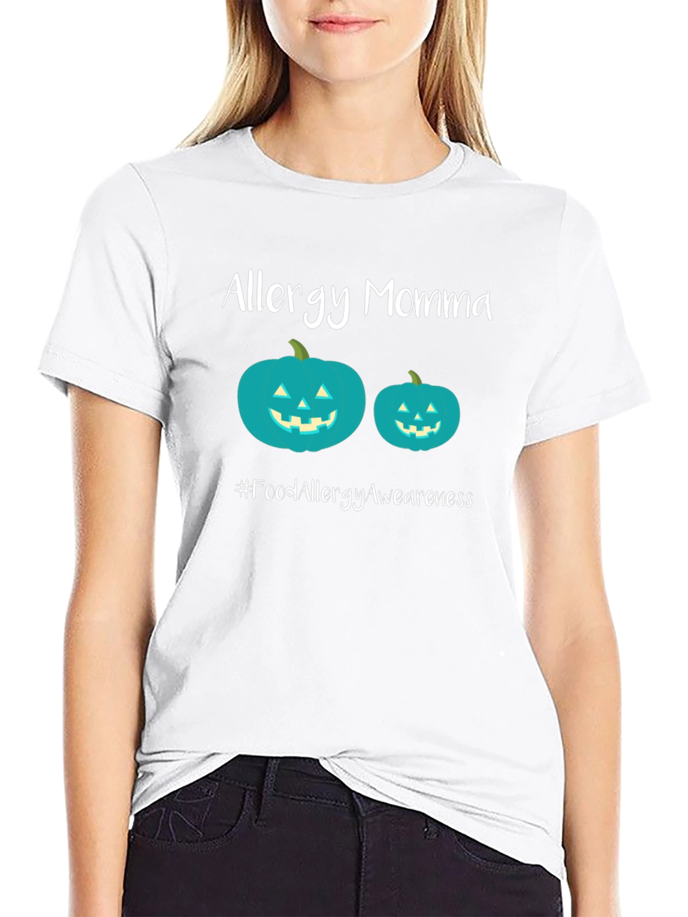 Allergy Momma Pumpkin T-Shirt