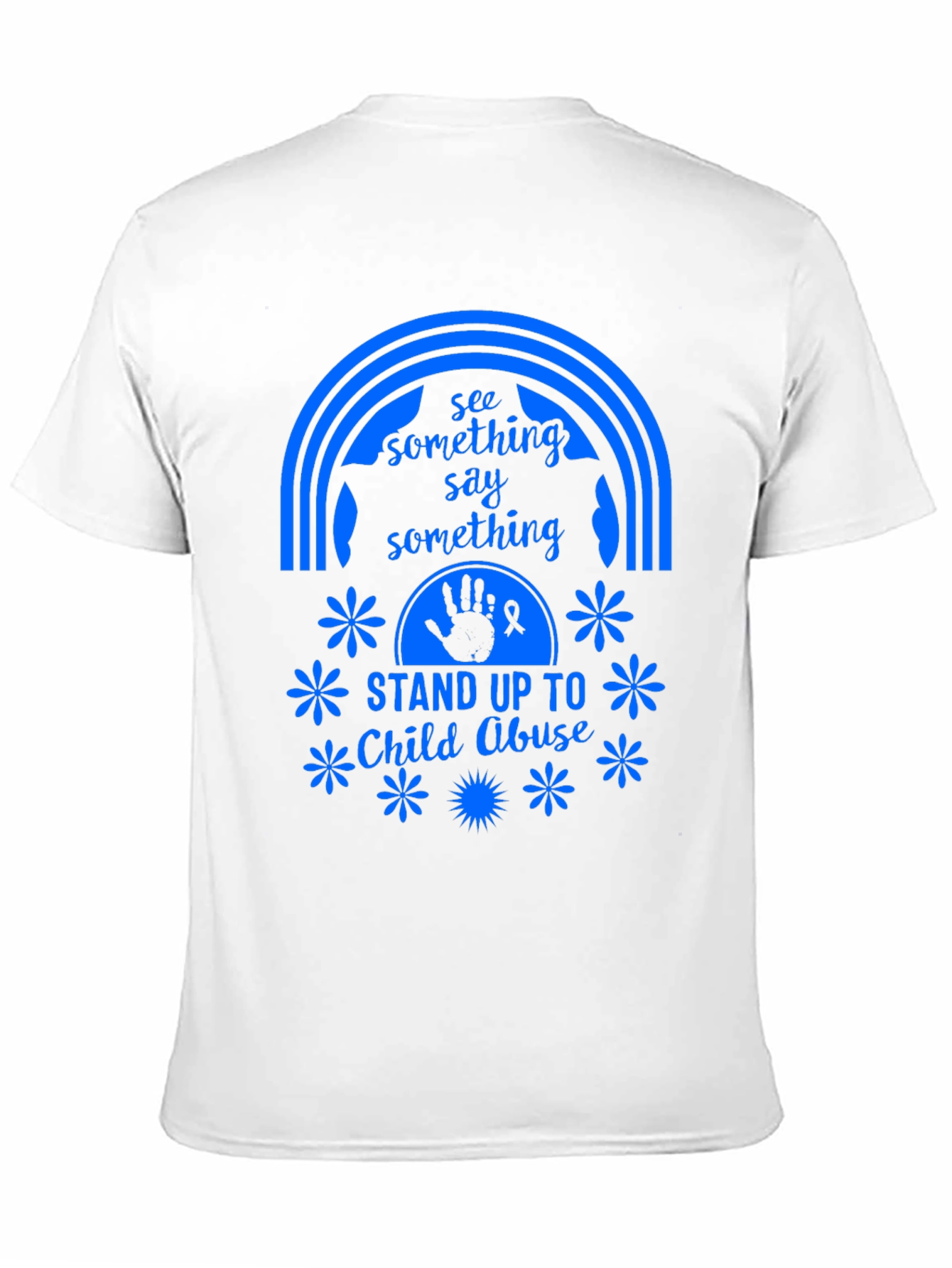 Stand Up To Child Abuse Graphic Tee