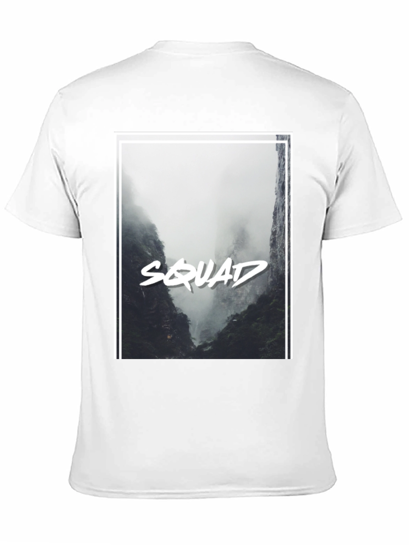 Squad Graphic Black T-Shirt - Mens Fashion