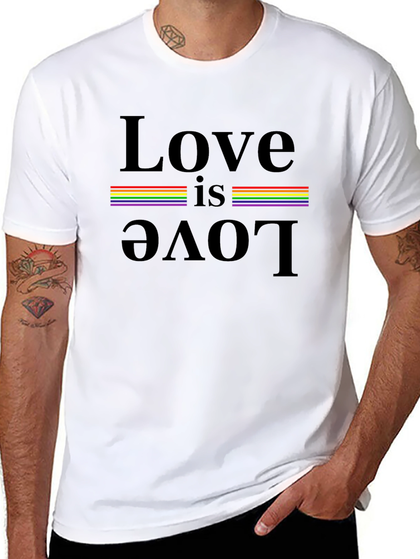 Love is Love LGBTQ+ Pride T-Shirt
