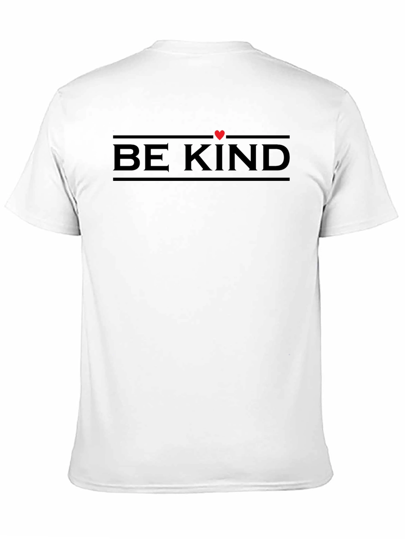 Be Kind Heart Graphic Tee - Black Casual Shirt