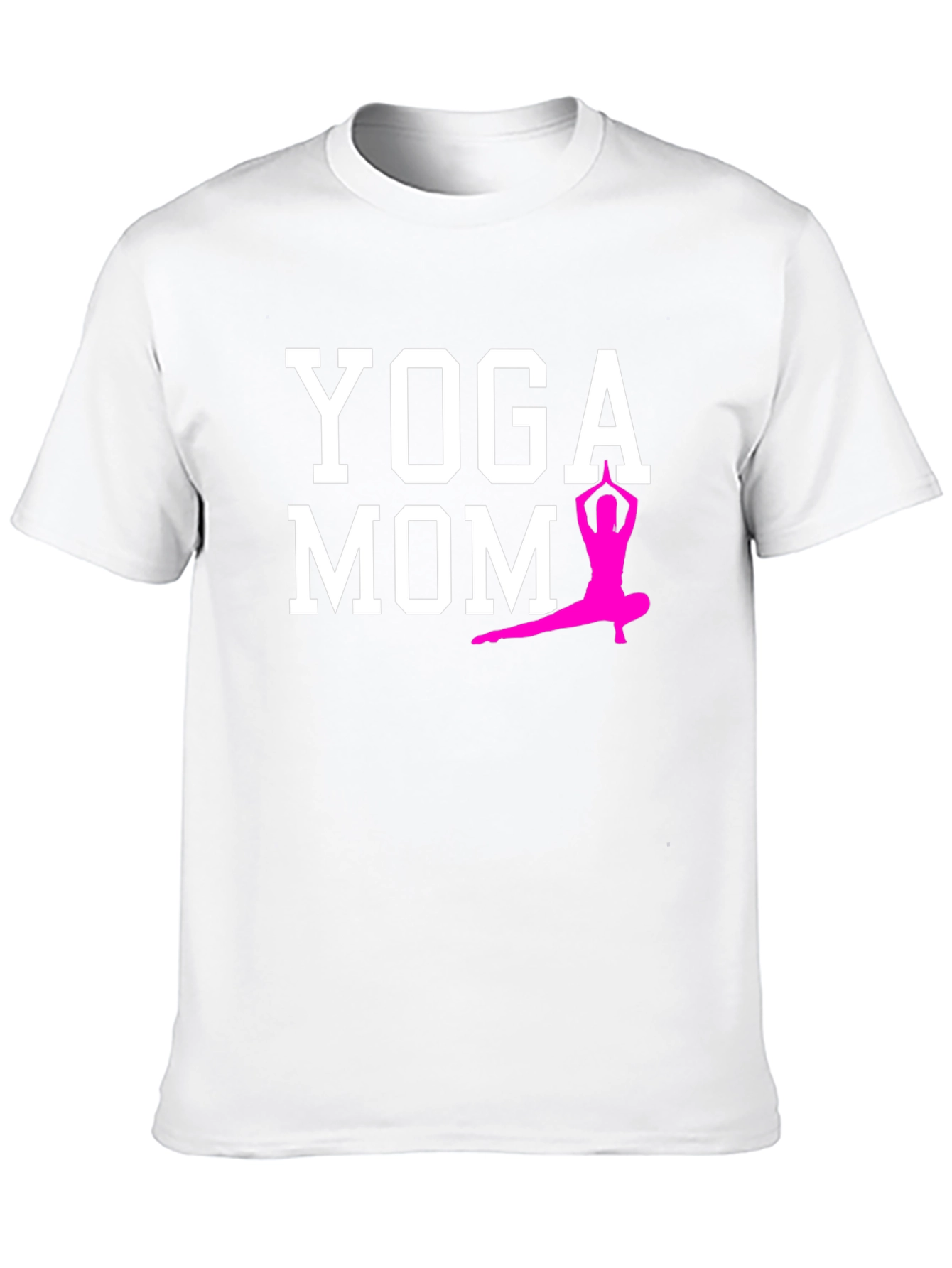 Yoga Mom T-Shirt - Black Cotton Blend