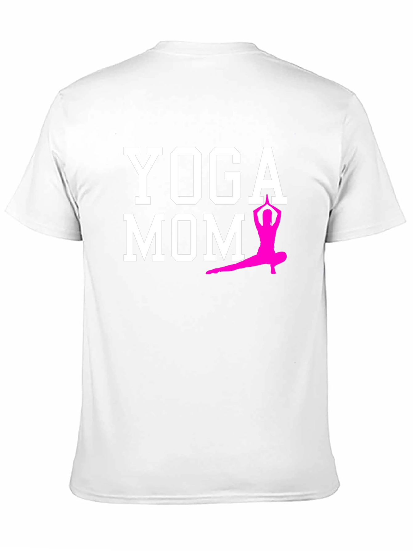 Yoga Mom T-Shirt - Black Cotton Blend