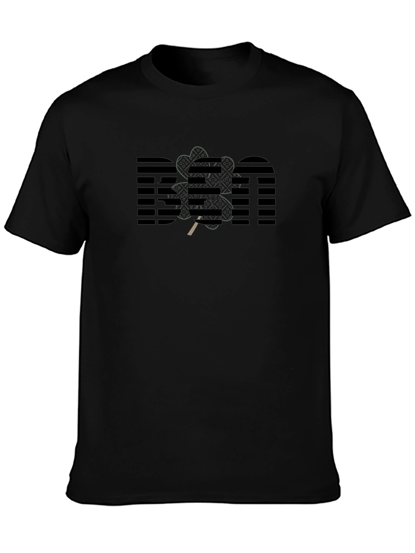 Lucky B&N T-Shirt - Black